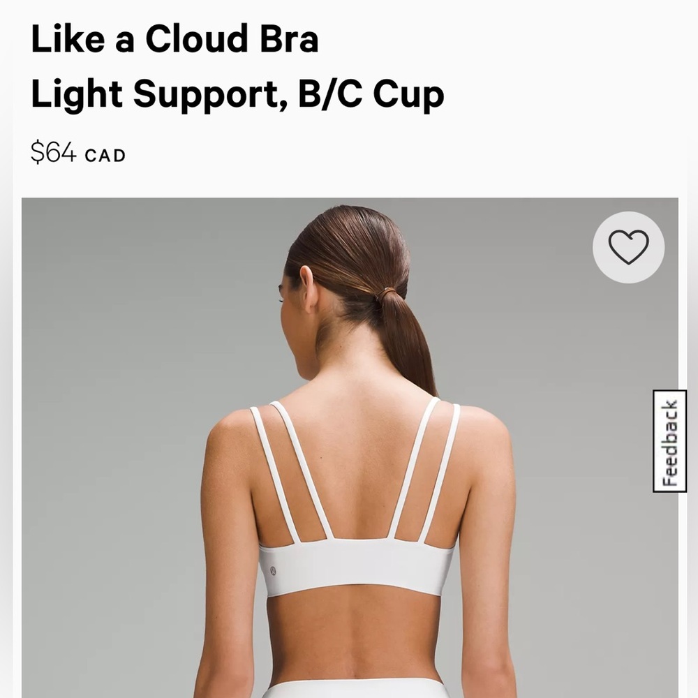 *SOLD* Like a cloud bra - Picture 2 of 5